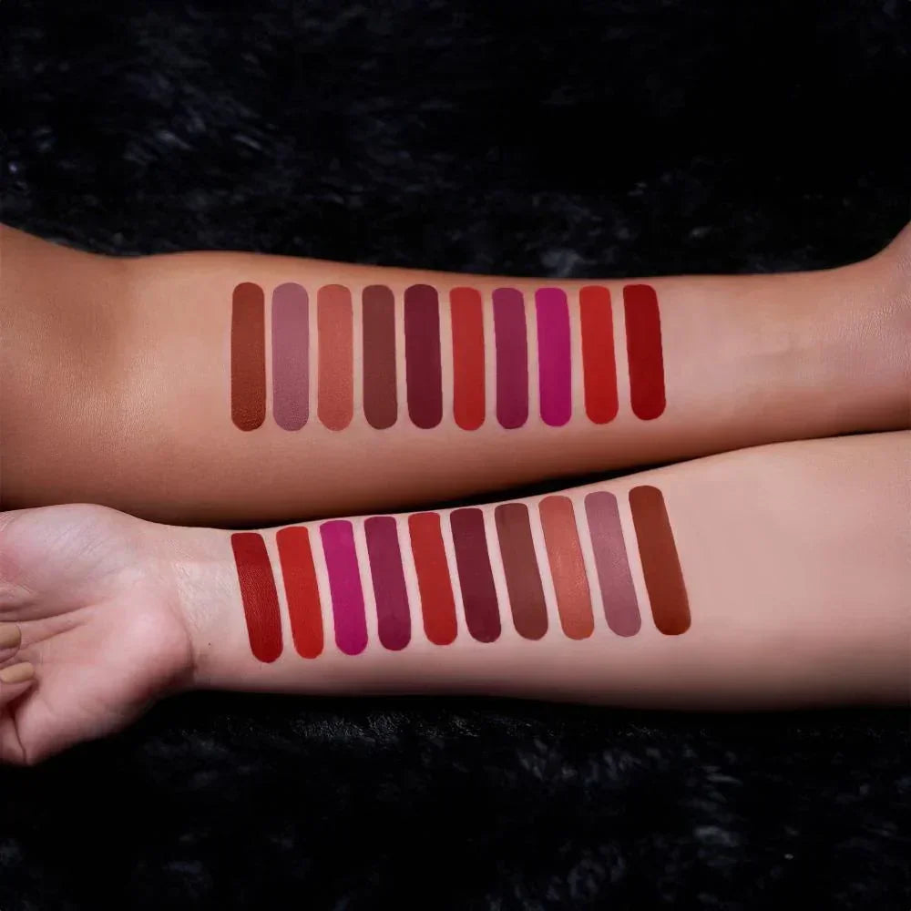 PACK of 10 - 1ml each RENEE Stay Forever Matte Liquid Lipsticks